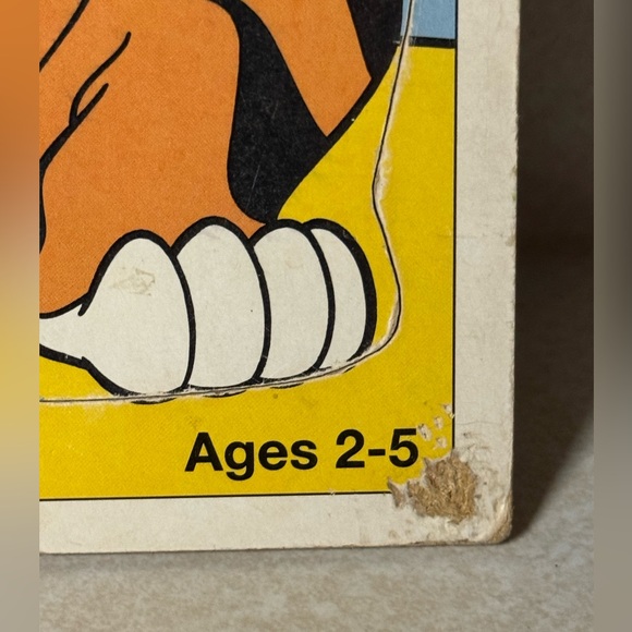 Playskool Wood Tray Disney Aladdin Jasmine & Rajah Wooden Puzzle #287-06 8 Pc - Picture 3 of 7